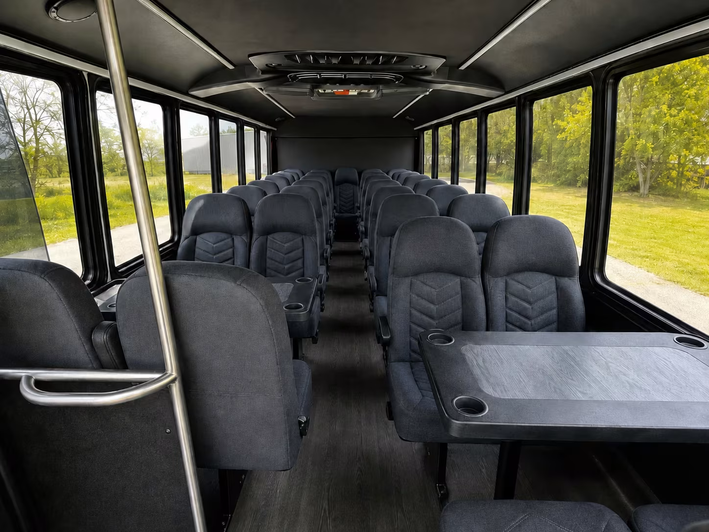 20 passenger minibus inside