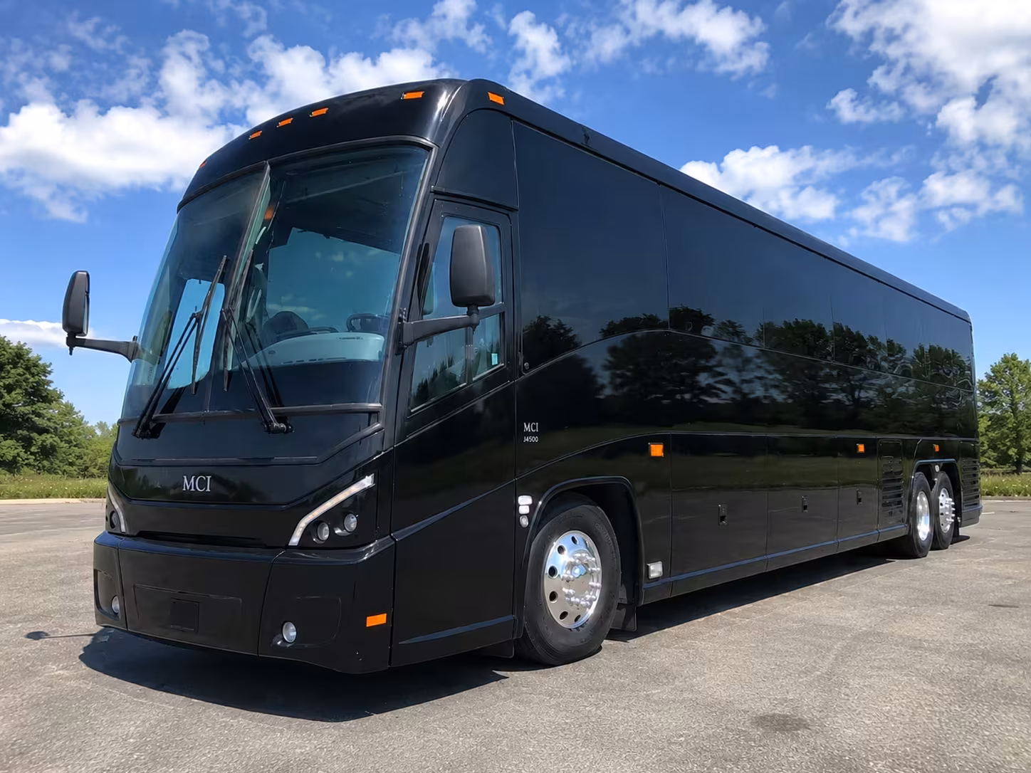 56 passenger charter bus