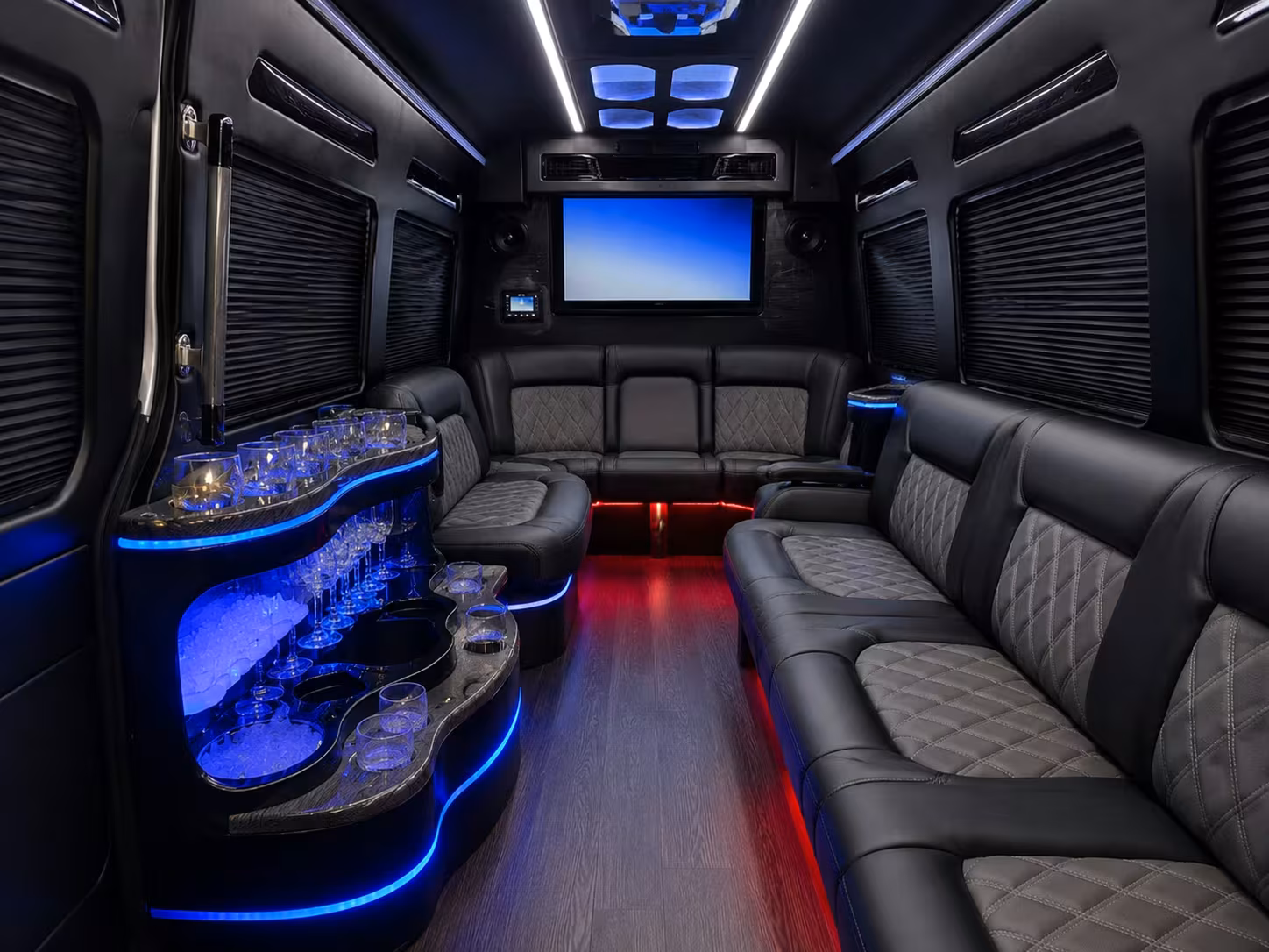 bus rental options for lewisville trips