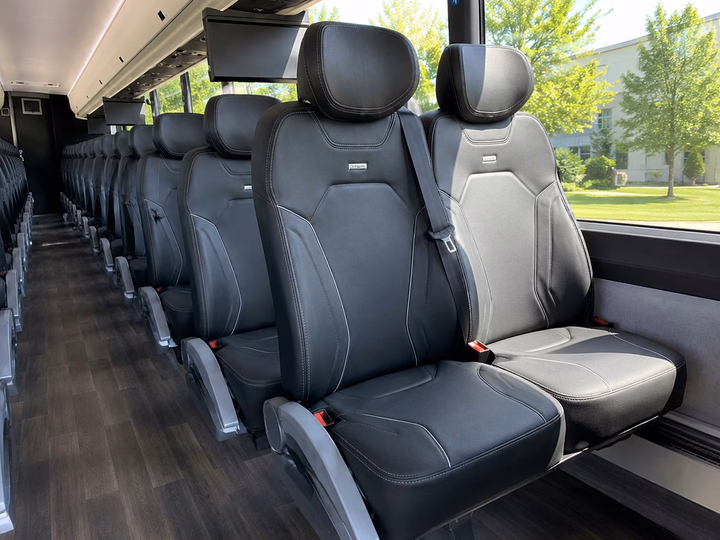 charter bus rentals for lewisville weddings