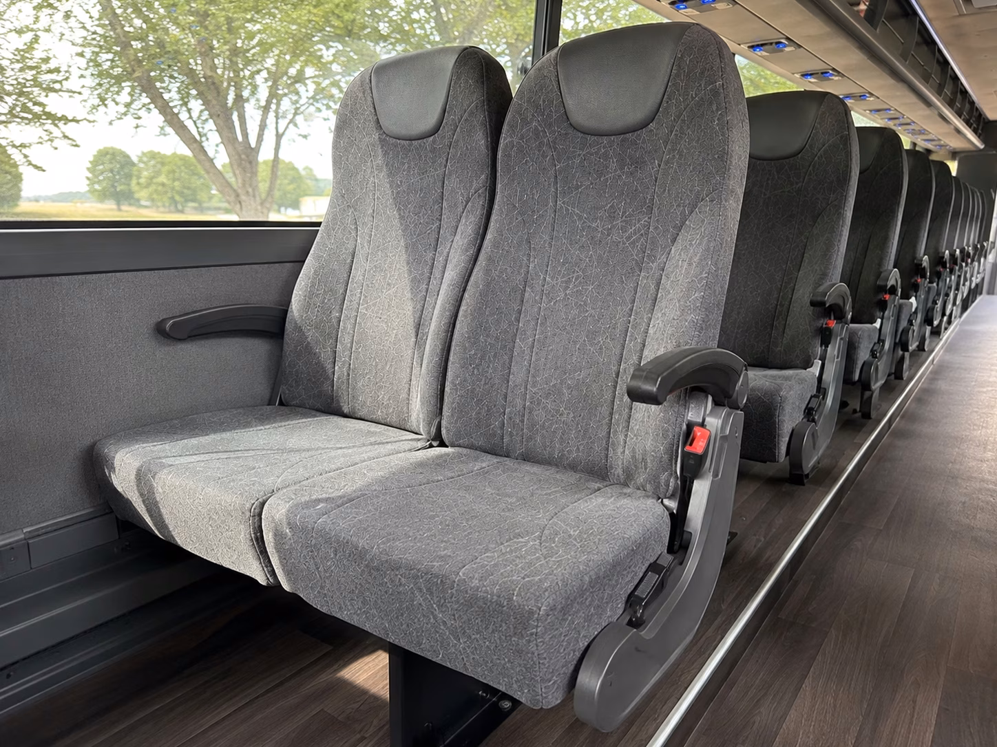 how bus type changes charter bus prices in lewisville texas