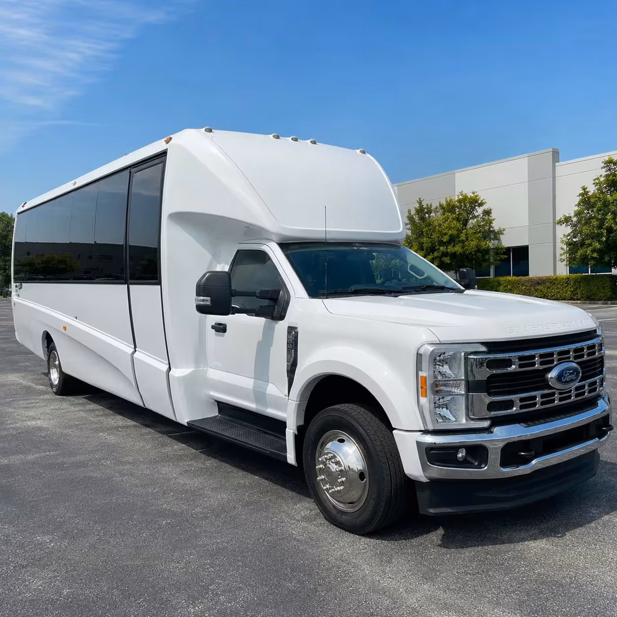 lewisville long distance minibus rentals and coach buses side by side
