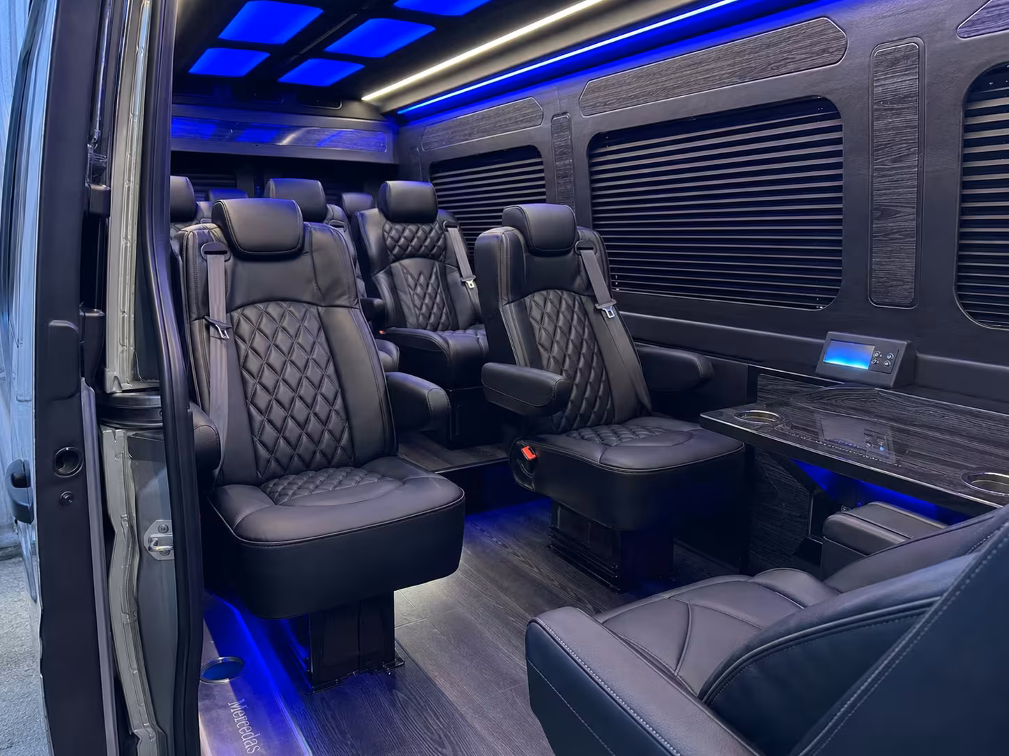 sprinter van transportation for groups and events across lewisville